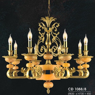 Đèn chùm đồng HUFA CĐ 1088/8