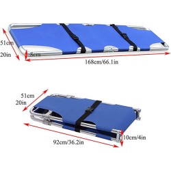 Cáng cứu thương khung nhôm gập đôi YDC-1A4 dùng trong cứu nạn, cứu hộ