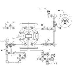 Van xả tràn PCCC DN100 ARV ADL850-0100