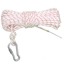 Dây cứu hộ chống cháy lõi thép 12mm TATEKFIRE-SCR-12