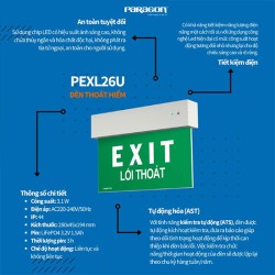 Đèn chỉ dẫn thoát hiểm PARAGON PEXL26U