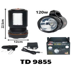 Đèn pin LED có thể sạc lại Mickey TD-9855