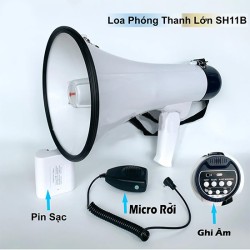 Loa Pin phóng thanh cầm tay Sunrise SH-11B