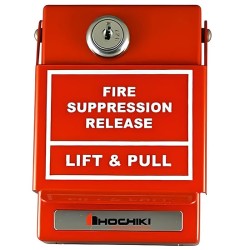 Nút nhấn kích hoạt chữa cháy khí bằng tay HOCHIKI HPS-DAK-SR