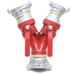 Hai chạc chia nước chữa cháy TOMOKEN 21-2VNI-65A