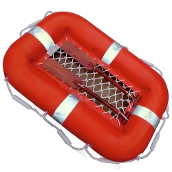 Phao bè cứu sinh 12 người bằng nhựa composite NTL-PB12N