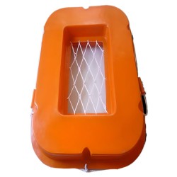 Phao bè cứu sinh 12 người bằng nhựa composite TTK-PB12N