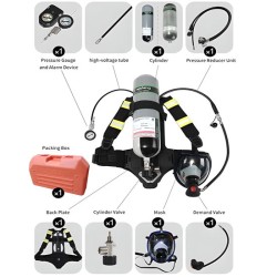 Thiết bị thở áp lực dương tự cấp khí 6L RHZK6/30 (SCBA)
