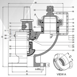 Trụ cấp nước PCCC âm DN80 ShinYi FHUS-0080