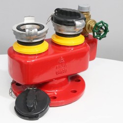 Trụ tiếp nước PCCC DN100 2 cửa ra ShinYi FHFA-0100