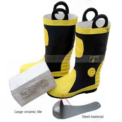 Ủng chống cháy mũi thép đế chống đâm xuyên ZHY-2