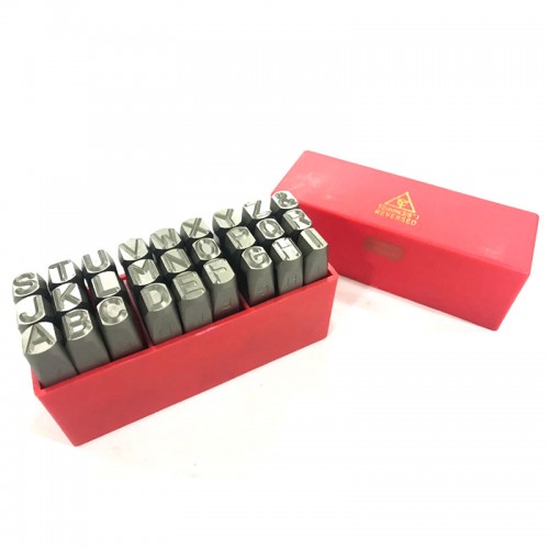 Bộ đóng chữ ngược 2mm gồm 27 kí tự YC-605-2