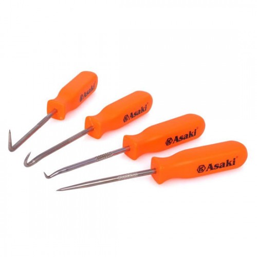 Bộ dụng cụ tháo phốt chặn 4 chi tiết Asaki AK-1084
