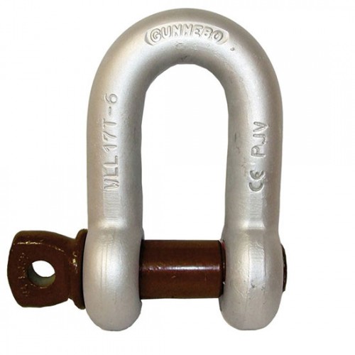 Ma ní chữ D chốt vặn ren 35 tấn Gunnebo A083452