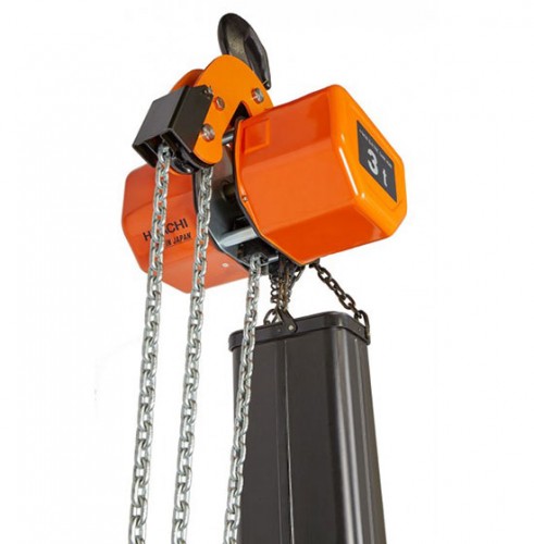 Palăng xích điện treo cố định 3 tấn 6m Hitachi 3SH