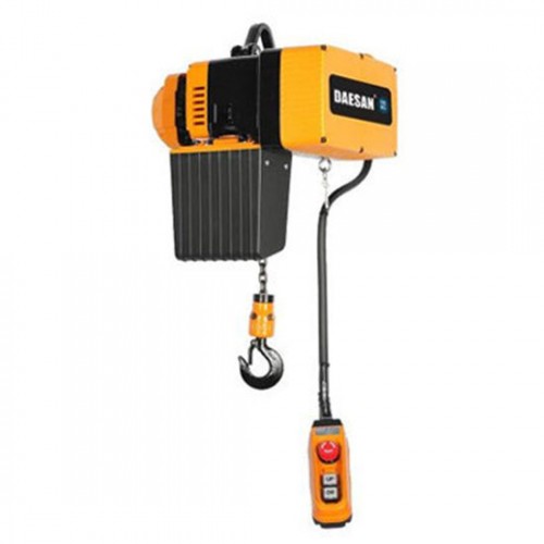 Palăng xích điện cố định 250kg DAESAN DL-250-1 (1 pha 1 tốc độ)