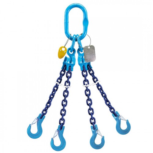 Sling xích 4 chân tải trọng 14100kg YOKE XQA-13