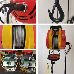 Tời cáp điện mini 160kg KONDO LES-160A