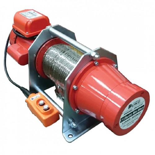 Tời cáp mặt đất 500kg 100m DUKE DU-210