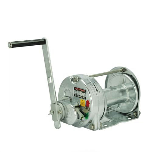 Tời quay tay thép mạ kẽm nhúng nóng 100kg Maxpull GM-1-GS