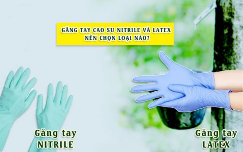 Găng tay dùng một lần Nitrile với Latex: Loại nào tốt hơn?