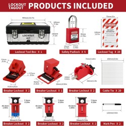 Bộ LOTO bảo trì van và điện PROLOCKEY LK-148757012