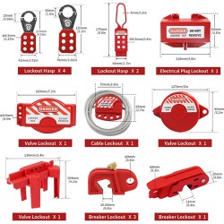 Bộ LOTO bảo trì van và điện PROLOCKEY LK-148757012