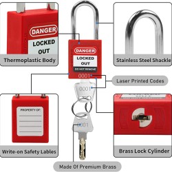 Bộ LOTO bảo trì van và điện PROLOCKEY LK-148757012