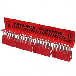 Giá gắn tường treo 20 ổ khóa an toàn PROLOCKEY PLS04