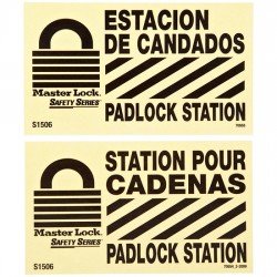 Giá treo 6-8 ổ khóa an toàn Master Lock S1506