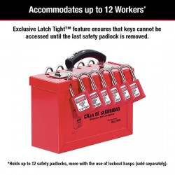 Hộp khóa nhóm di động 12 lỗ khóa Master Lock 498A