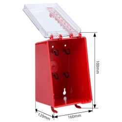 Hộp khóa nhóm treo tường chứa 8 ổ khóa PROLOCKEY LK31