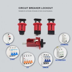 Khóa cách ly aptomat Mini chân rộng PROLOCKEY POW