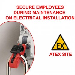 Khóa CB tép chốt hướng vào 13mm Master Lock S2392