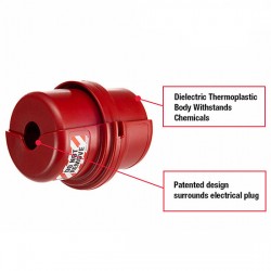 Khóa cô lập phích cắm điện 220V Master Lock 487