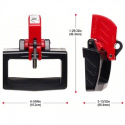 Khóa kẹp cầu dao có tay cầm quá khổ 480/600V Master Lock S3823