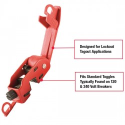 Khóa kẹp cô lập CB điện 120-240V Master Lock 493B