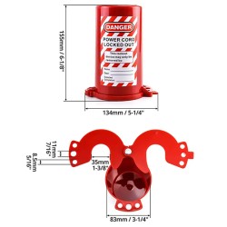 Khóa LOTO bình chứa khí công nghiệp PROLOCKEY ASL04