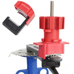 Khóa LOTO cô lập van bướm tay gạt dày 28-45mm PROLOCKEY UVL04P