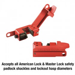 Khóa kẹp cô lập CB điện 480-600V Master Lock 491B