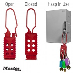 Khóa nhóm 6 người bằng nylon không dẫn điện Master Lock 428
