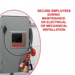 Khóa nhóm 6 người hàm nhôm 38mm Master Lock 417