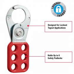 Khóa nhóm 6 người hàm thép 38mm Master Lock 421