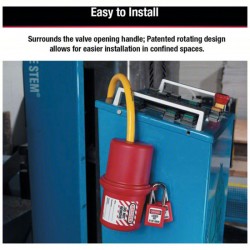 Khóa cô lập phích cắm điện 220V Master Lock 487