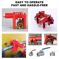 Khóa van bi có thể điều chỉnh 4 chân Master Lock S3080