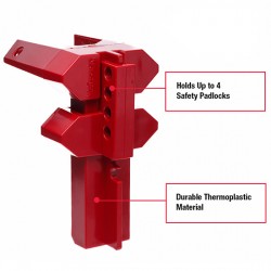 Khóa van bi có thể điều chỉnh 13mm-51mm Master Lock S3081