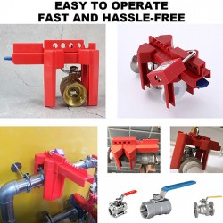 Khóa van bi có thể điều chỉnh 13-63mm PROLOCKEY ABVL01