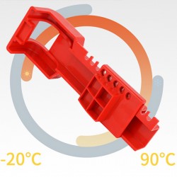 Khóa van bướm có chiều rộng tay cầm từ 8mm-45mm PROLOCKEY BVL01