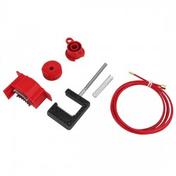 Khóa van cổng tay quay đa năng có cáp PROLOCKEY UVL03