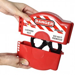 Khóa van cổng tay quay điều chỉnh 25mm-165mm PROLOCKEY AGVL01